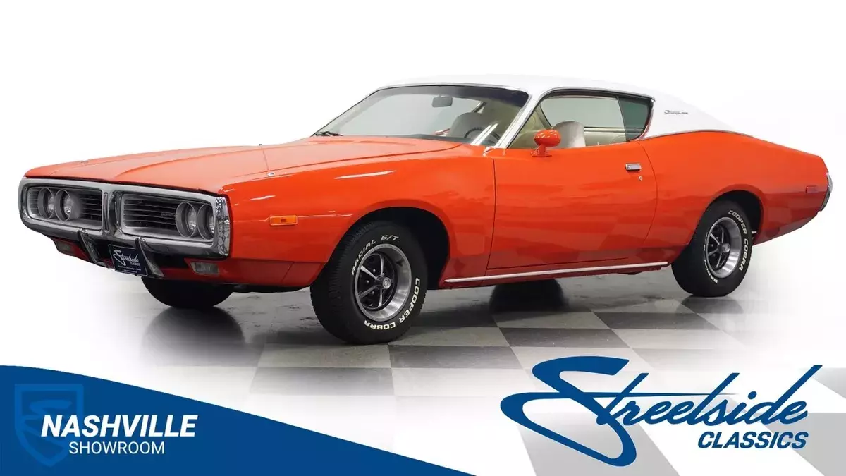 Numbers matching 318ci automatic HEMI Orange 1972 Dodge Charger