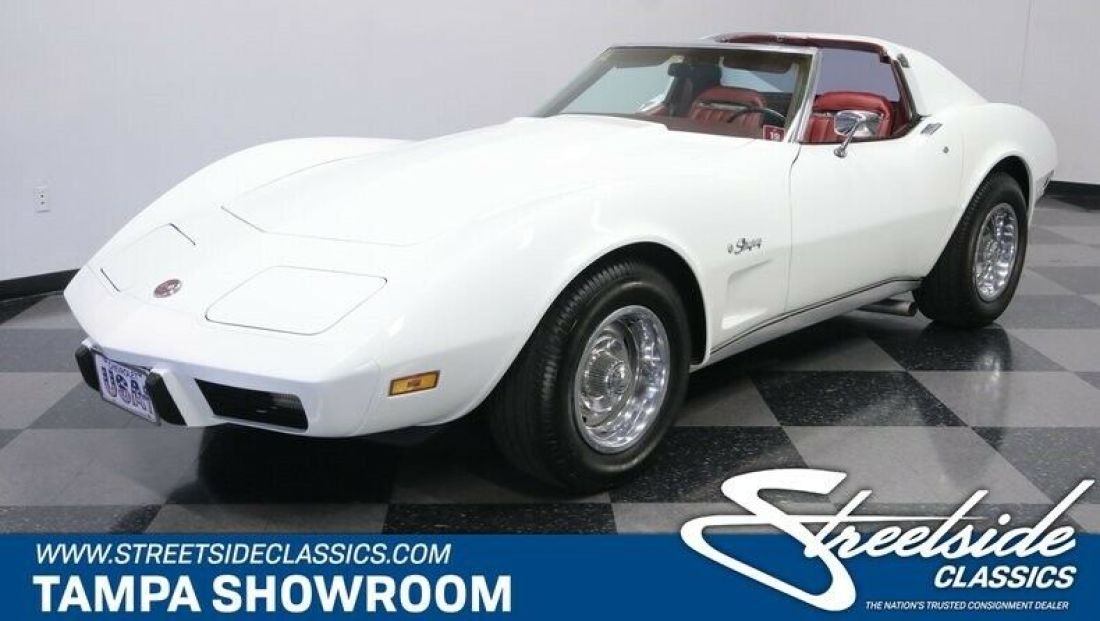 NUMBERS MATCHING 350 V8 4 SPEED P/S P/B COLD R-134A A/C ORIGINAL COLORS 1975 Chevrolet Corvette
