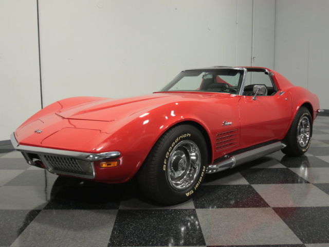 NUMBERS MATCHING 350/270 HP V8, 4-SPEED MUNCIE, SIDE PIPES, T-TOPS, PS, PB!! 1971 Chevrolet Corvette