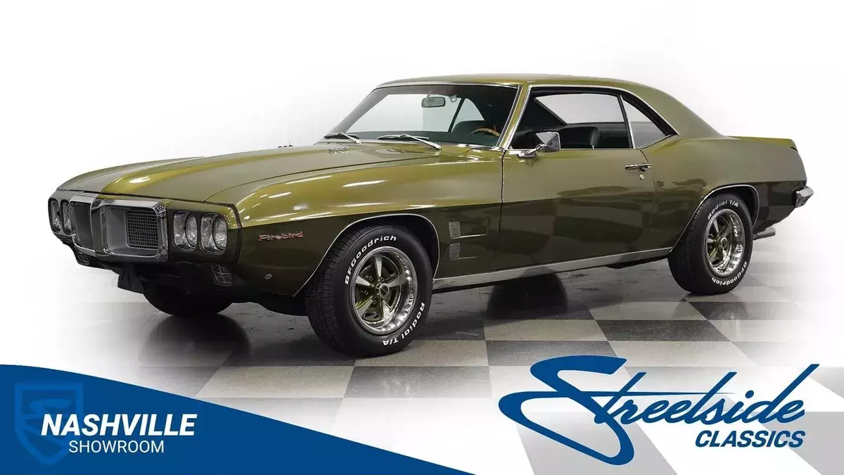 Numbers matching 350ci motor power steering & brakes nice first gen Firebird 1969 Pontiac Firebird