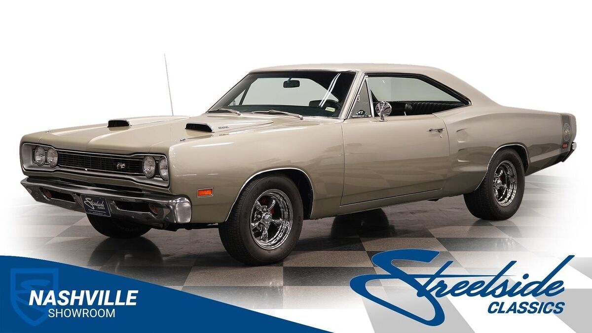 Numbers matching 383 Magnum and 727 transmission updated four wheel disc brakes 1969 Dodge Coronet Super Bee