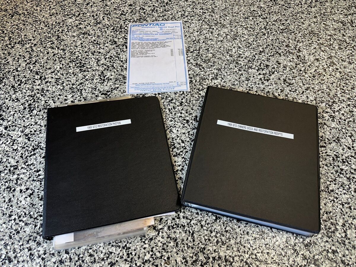 1968 Pontiac GTO #'s Matching 400 V8, 4-Spd, Convertible, Documented! - photo 10