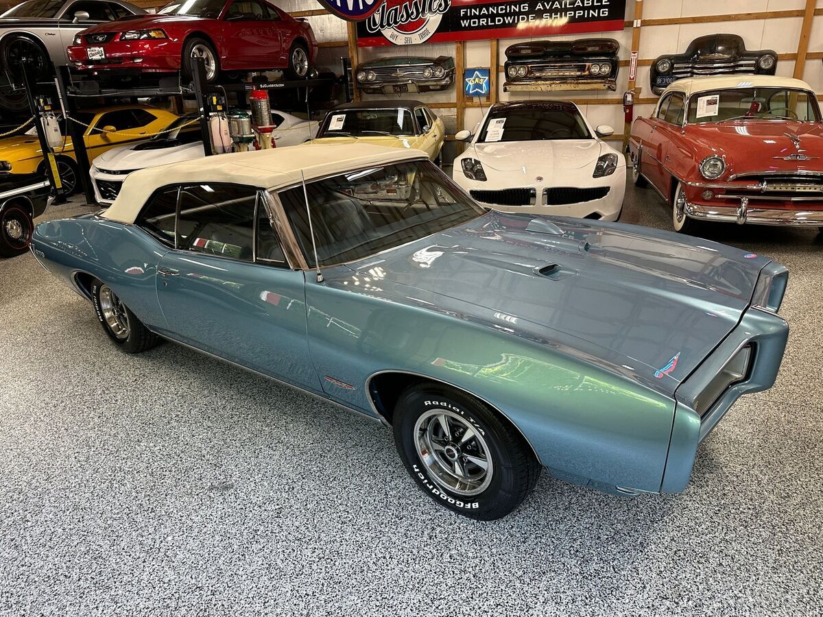 1968 Pontiac GTO #'s Matching 400 V8, 4-Spd, Convertible, Documented! - photo 2