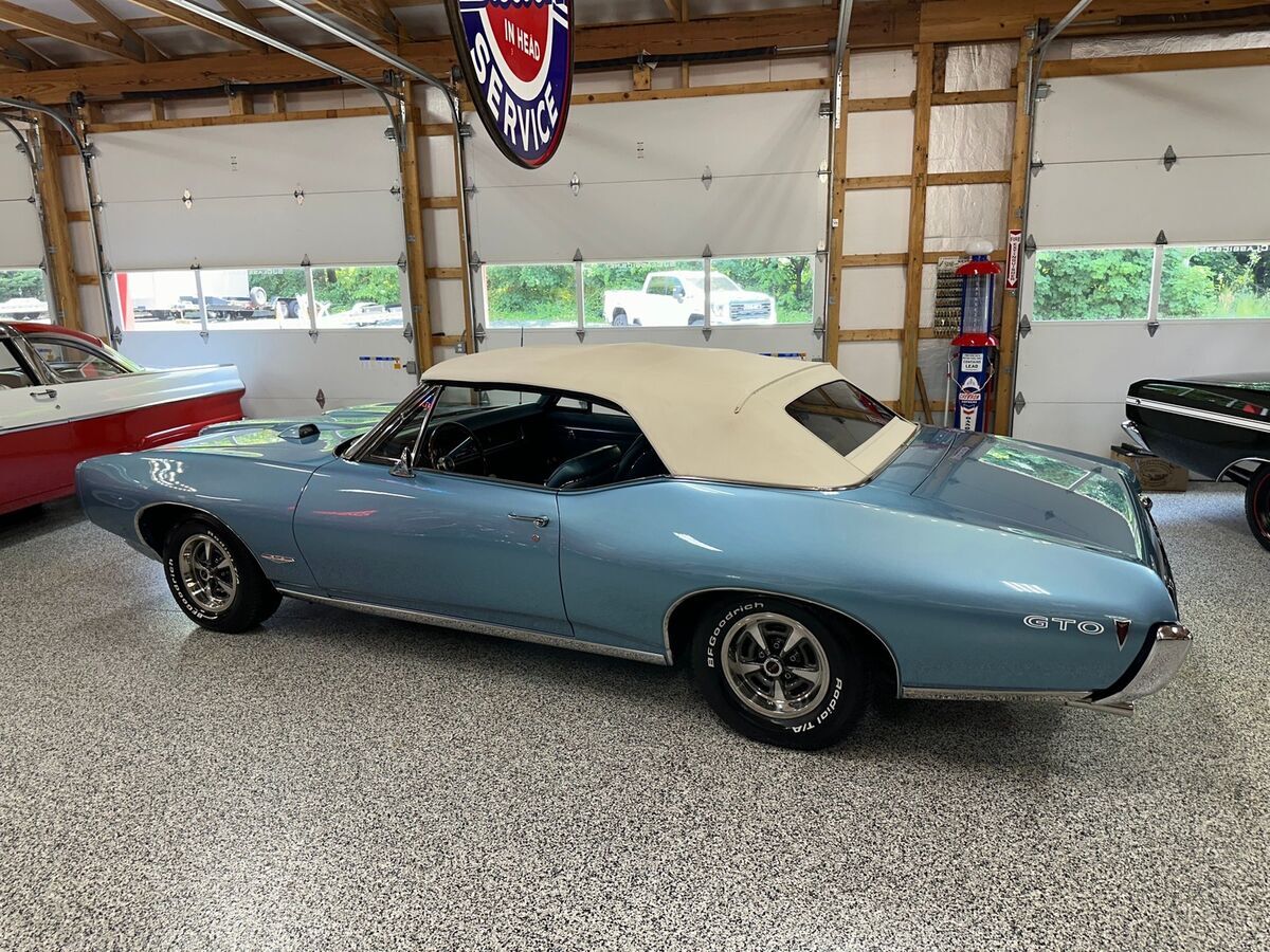 1968 Pontiac GTO #'s Matching 400 V8, 4-Spd, Convertible, Documented! - photo 4