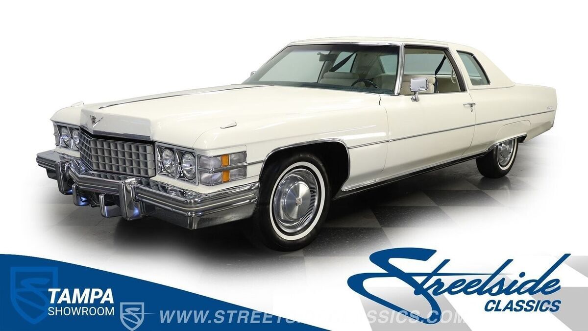 NUMBERS MATCHING 472 V8 TH400 AUTO FACTORY CORRECT COLORS ELEGANT CRUISER 1974 Cadillac DeVille