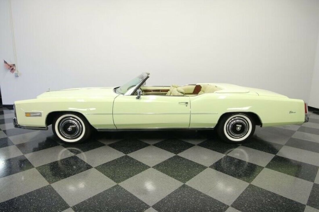 NUMBERS MATCHING 500V8 ORIGINAL COLORS BEAUTIFULLY RESTORED 4 WHEEL DISC 1976 Cadillac Eldorado Convertible
