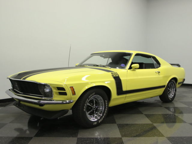 NUMBER'S MATCHING, CORRECT COLORS, MAGAZINE FEATURE CAR, DOCUMENTS AND MARTI !! 1970 Ford Mustang Boss 302
