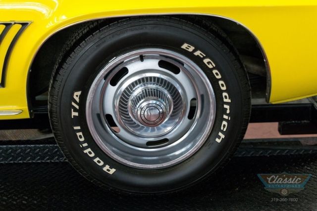 1969 Chevrolet Camaro RS power steering disc brakes spoilers correct car - photo 12