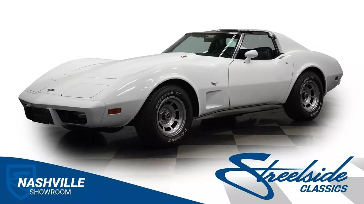 Numbers matching L-82 motor automatic transmission T-Tops 1977 Chevrolet Corvette L-82