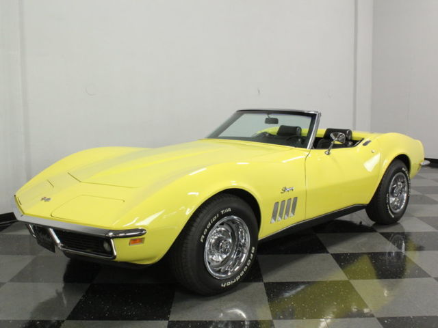 NUMBERS MATCHING L46 350/350HP, 4 SPEED, FACTORY COLORS, LOOKS & DRIVES GREAT! 1969 Chevrolet Corvette Convertible