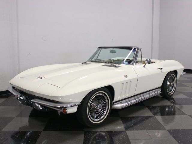 NUMBERS MATCHING L79 327/350HP W/ 4 SPD MAN, COLD AC, NEW TOP, RUNS/DRIVES GREAT 1965 Chevrolet Corvette