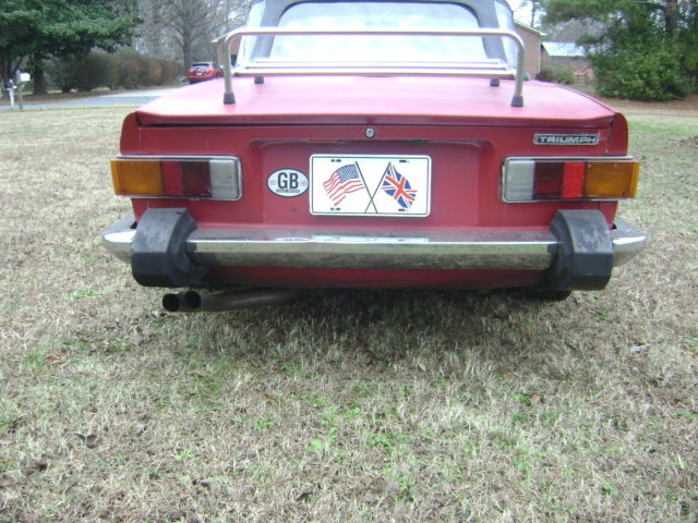 1974 Triumph TR-6 Conv - photo 7
