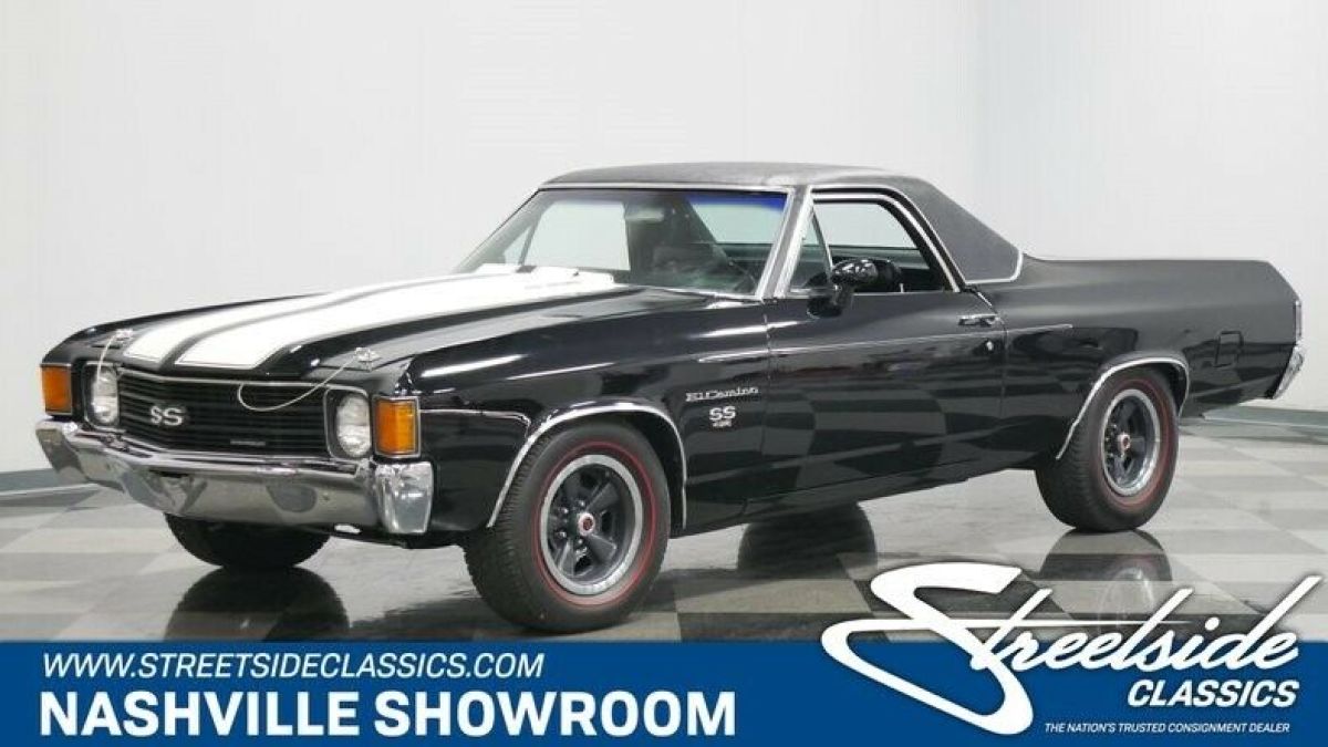 Numbers matching LS5 454ci SS Super Sport Chevelle classic vintage 1972 Chevrolet El Camino SS 454