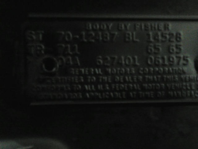 1970 Chevrolet Camaro Z/28 RS (#s Matching Engine, Trans, & Rear End) - photo 5