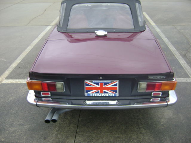 1970 Triumph TR-6 Conv - photo 13