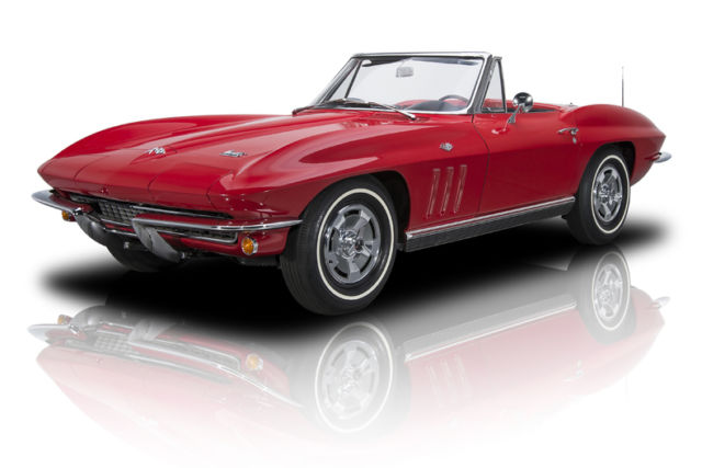 Numbers Matching NCRS Top Flight Corvette Roadster 327 V8 4-speed PS PB 1966 Chevrolet Corvette