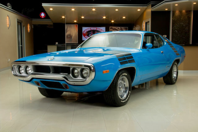 Numbers Matching! Original Build Sheet! 340ci, Automatic, Power Options, Solid! 1972 Plymouth Road Runner