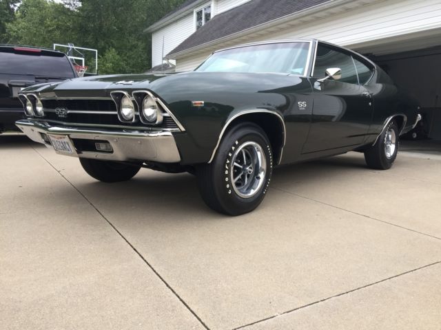 Numbers Matching SS396/350 HP, 2 Owners 29,000 Actual Miles! Highly Documented 1969 Chevrolet Chevelle
