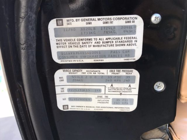 1981 Chevrolet Corvette L81 C3 Survivor - photo 13