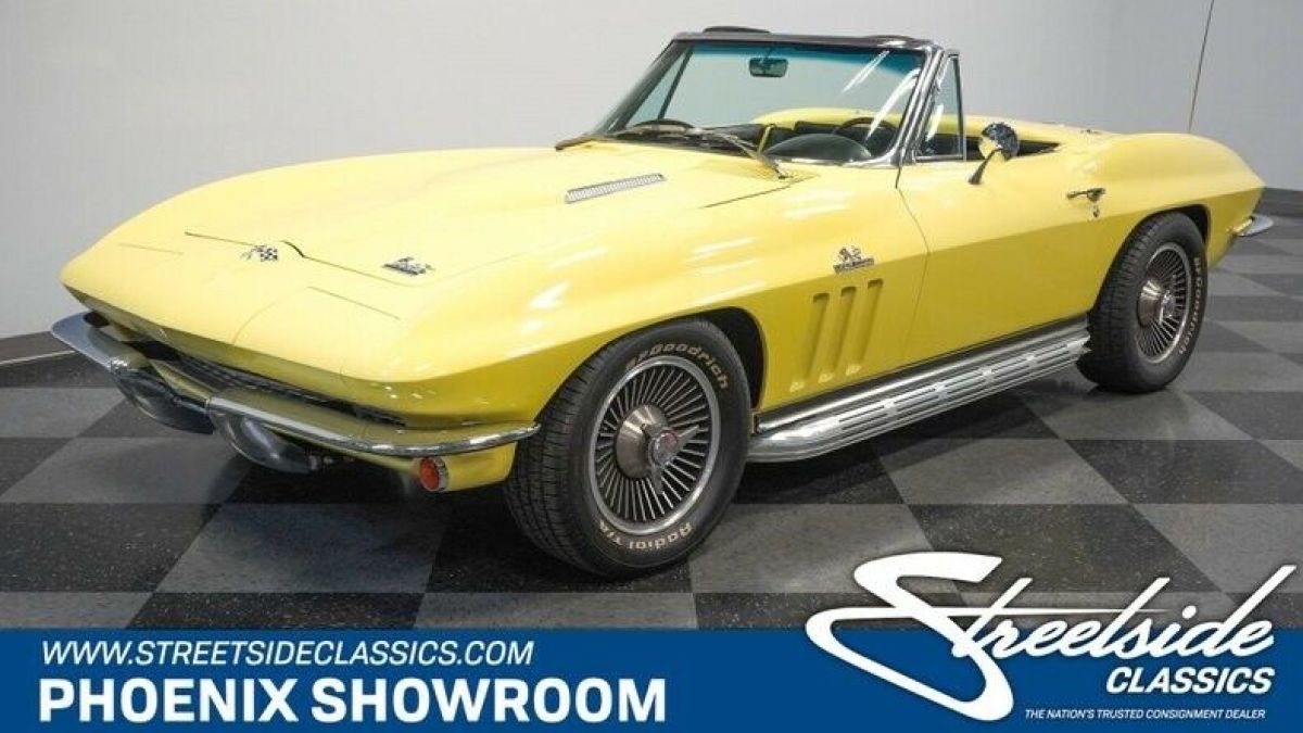 Numbers Original Match V8 Muncie Manual Classic Vintage Collector BBC Vette C2 1966 Chevrolet Corvette L72 427