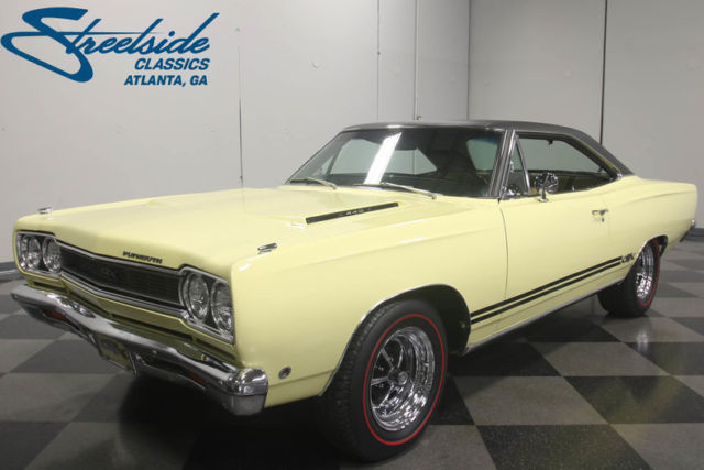NUT & BOLT, ALL-CORRECT RESTO, GREAT DOCS, #'S SUPER COMMANDO 440, FACTORY A/C!! 1968 Plymouth GTX