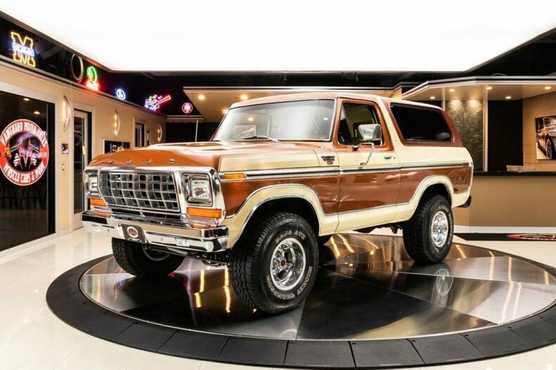 Nut & Bolt Restored, Bronco XLT! Ford 351M V8, C6 Automatic, PS, PB, A/C, 4X4 1979 Ford Bronco Ranger XLT 4X4