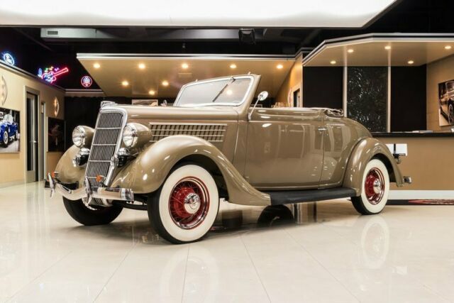 Nut & Bolt Restored, Factory Spec! # Matching 221ci Flathead V8, 3-Speed Manual 1935 Ford Cabriolet