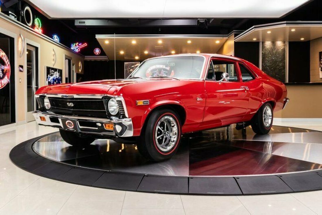 Nut and Bolt Restored! GM 396ci V8, Muncie M20 4-Speed Manual, Power Disc Brakes 1969 Chevrolet Nova