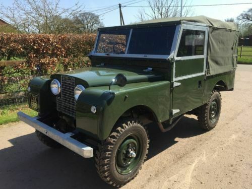 Nut and Bolt Restored Land Rover Series 1 1955 86" 1955 Land Rover Series 1 86"