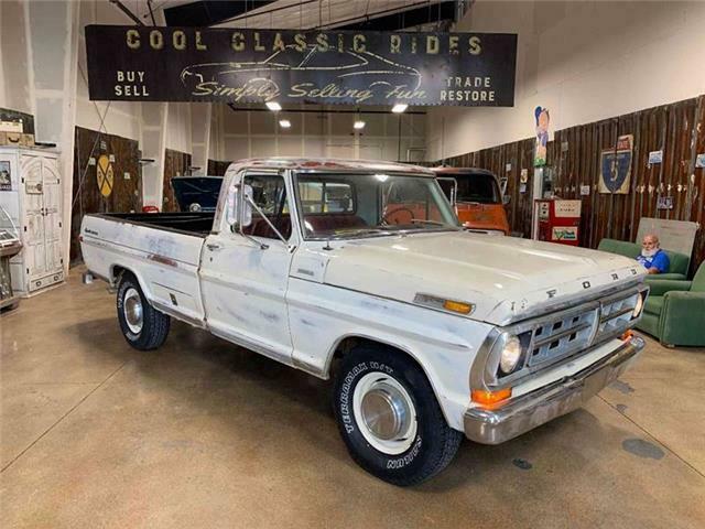 Off White Ford F-250 with 15,985 Miles available now! 1970 Ford F-250 Camper Special
