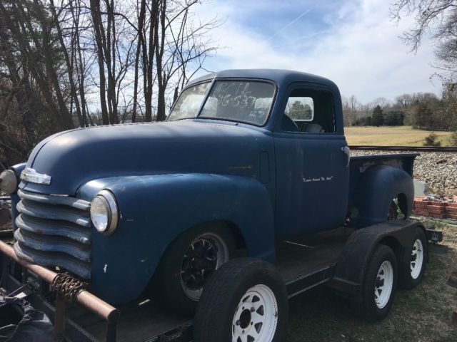 1949 Chevrolet Other Pickups Old Navy Blue Patina - photo 2