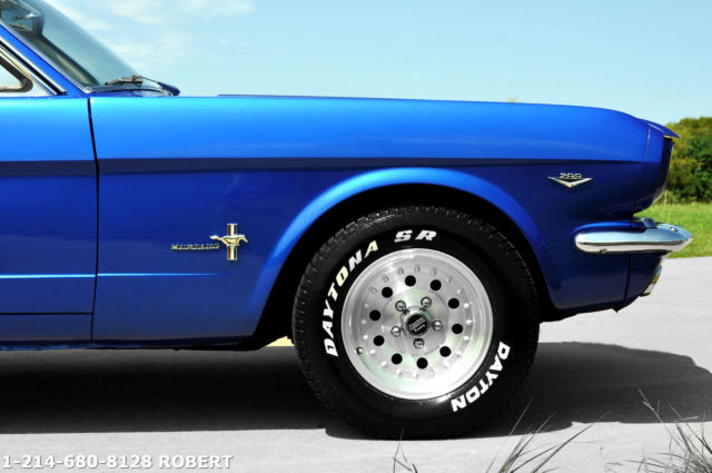 1965 Ford Mustang 289 V8 Electric Blue Pearl ONLY 10K MILES - photo 7