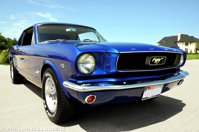 1965 Ford Mustang 289 V8 Electric Blue Pearl ONLY 10K MILES - photo 8