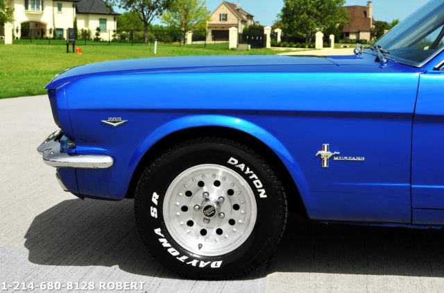1965 Ford Mustang 289 V8 Electric Blue Pearl ONLY 10K MILES - photo 9