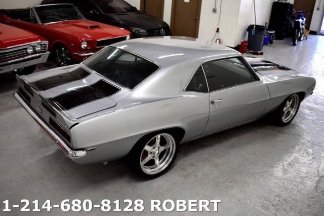 1969 Chevrolet Camaro SS 454 V8 1,369 Miles Silver Coupe V8 7.4L Automat - photo 10