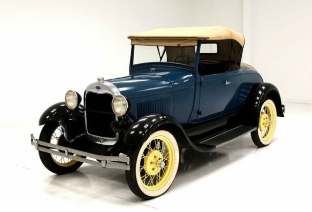 Older Restoration Rumble Seat 4-Cylinder Engine 1929 Ford Model A Roadster