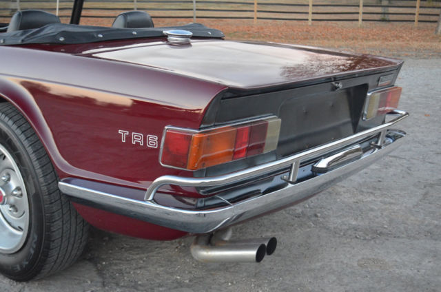 1969 Triumph TR-6 - photo 12