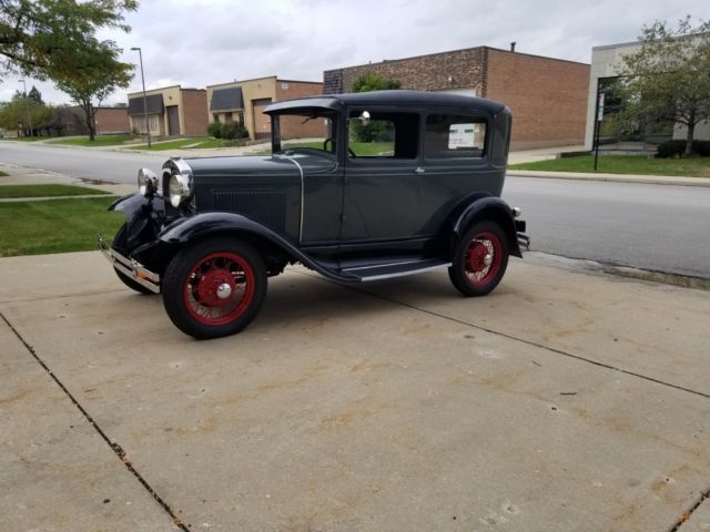 Older Restored, Single Family Ownership, Recent Service, Touring Ready! 1930 Ford Model A Tudor