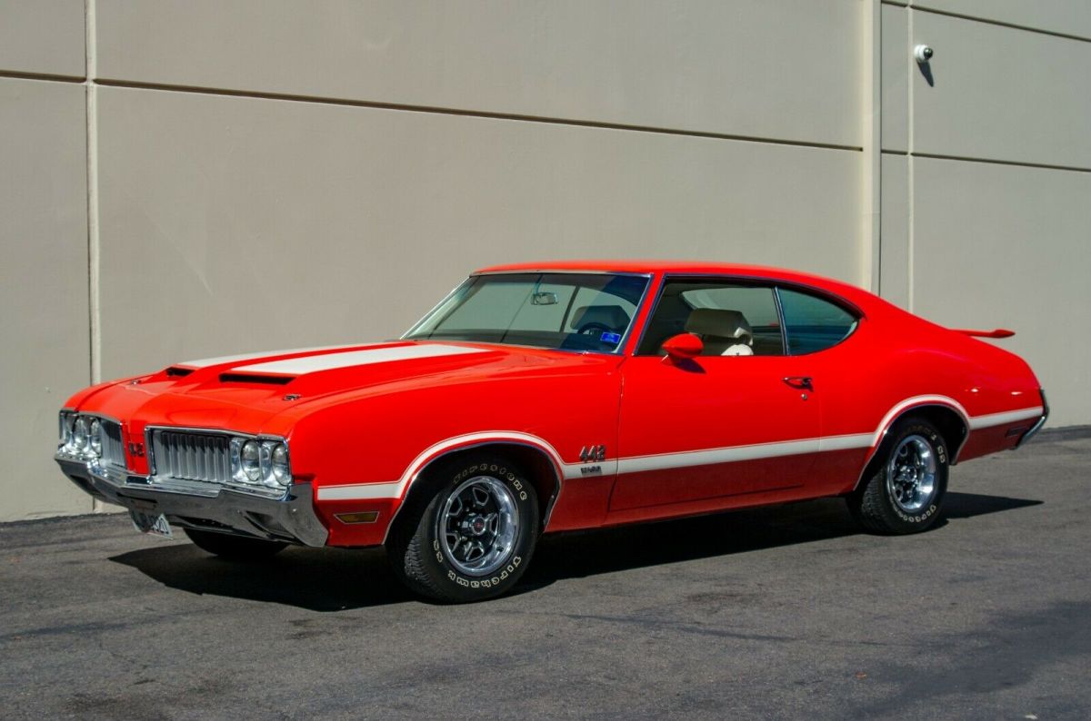 Olds 442 W30 4 Speed Rallye Red, Not A Clone 1970 Oldsmobile 442 W30