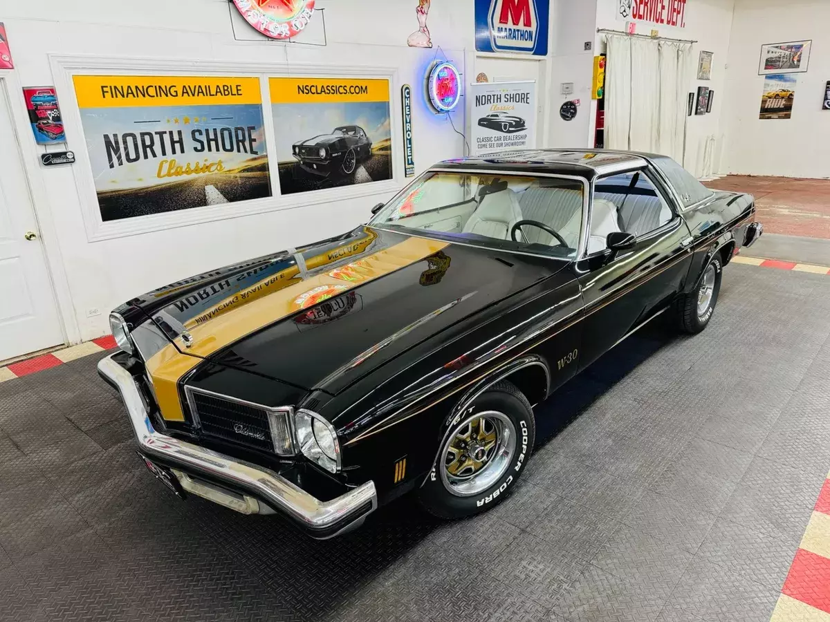 Oldsmobile Cutlass Black with 63,032 Miles, for sale! 1975 Oldsmobile Cutlass - HURST OLDS W-30 -SEE VIDEO