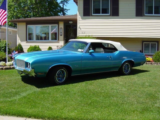 Oldsmobile Cutlass Convertible 26K "Original Miles" time capsule 1972 Oldsmobile Cutlass