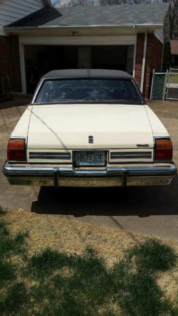 1985 Oldsmobile Other Maroon Brougham roof - photo 2