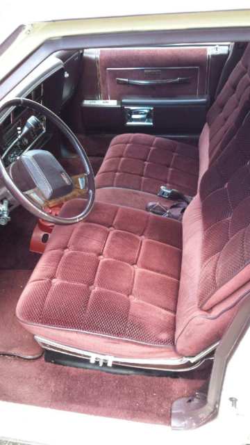 1985 Oldsmobile Other Maroon Brougham roof - photo 3