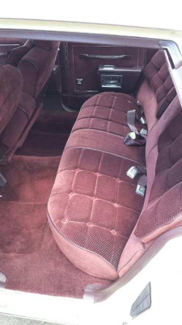 1985 Oldsmobile Other Maroon Brougham roof - photo 4
