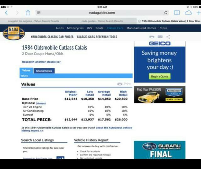 1984 Oldsmobile Cutlass - photo 9