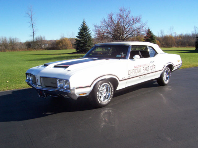 oldsmobile pace car convertible 1970 Oldsmobile Cutlass Y 74 pace car