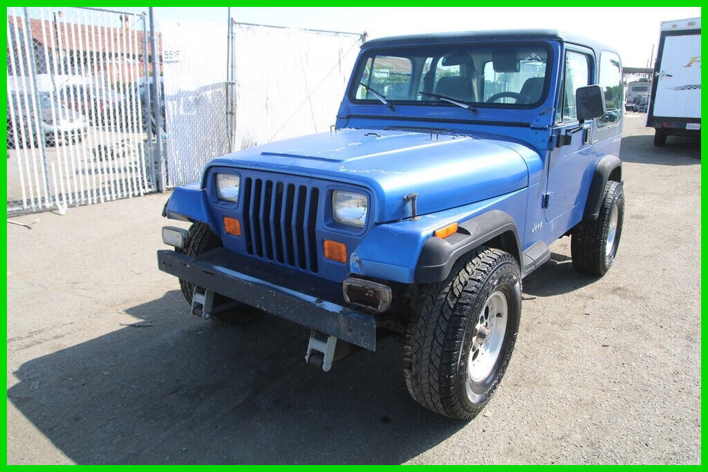 (OMR) 1994 Jeep Wrangler All Wheel Drive Manual 4 Cylinder NO RESERVE! 1994 Jeep Wrangler