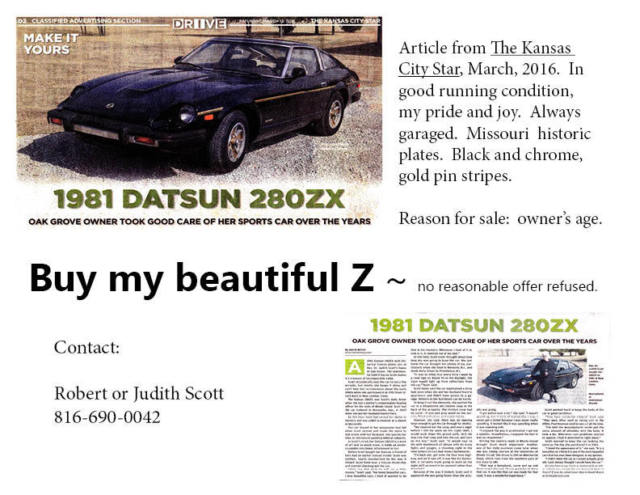 1981 Datsun Z-Series gold and chrome - photo 6