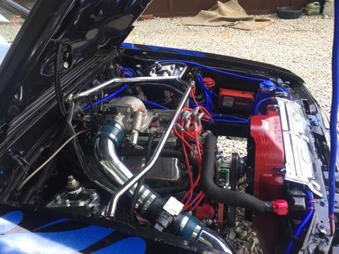 1990 Ford Mustang Blue and black - photo 3