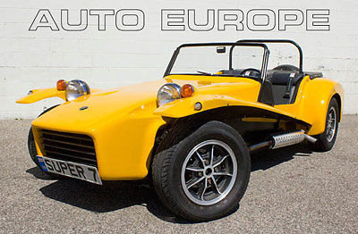One family owned, Roadworthy & Inspected, Side curtains and fitted top 1970 Lotus Super Seven S4